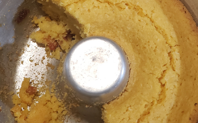 Bolo de milho de lata vegano (liquidificador)