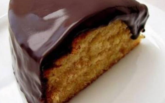 Cobertura simples de chocolate