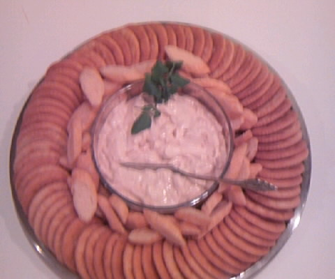 Patê de creme de cebola