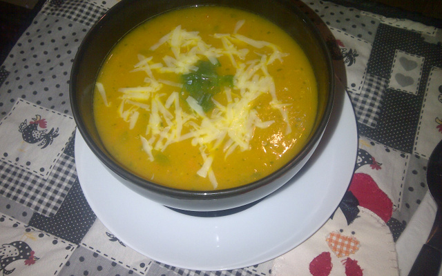 Caldo de mandioquinha da Pata