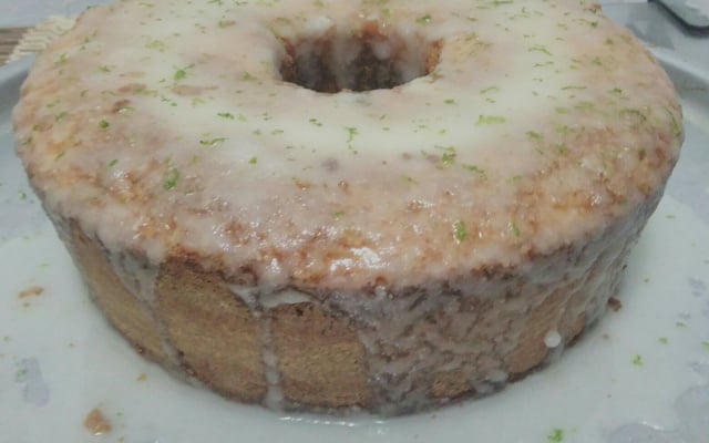 Bolo de limão de liquidificador