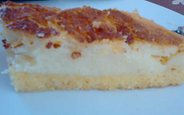 Bolo de fubá cremoso