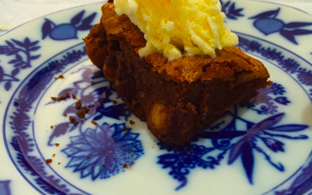 Torta de nutela no forno