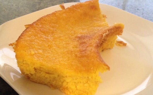 Bolo de milho cremoso