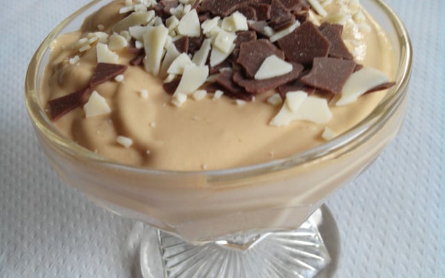 Mousse de doce de leite