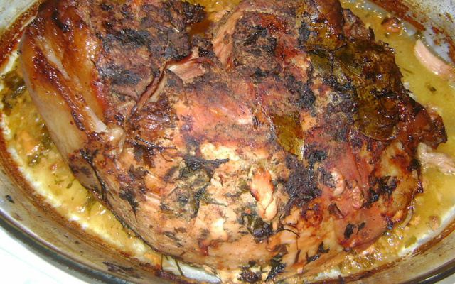 Pernil assado fácil