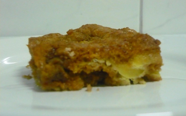 Torta seca de banana do Sr. Selio