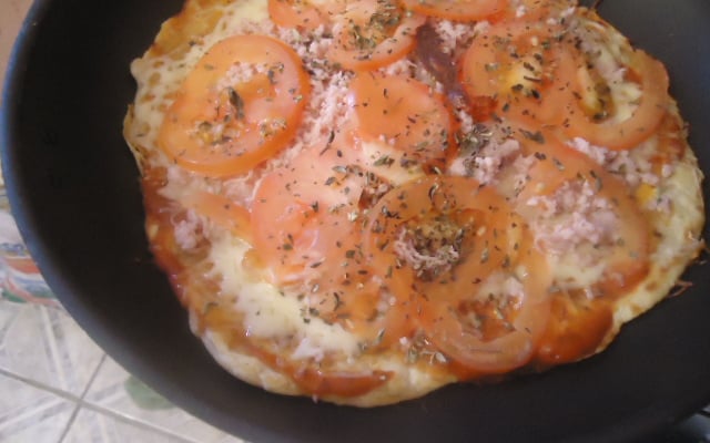 Pizza na frigideira