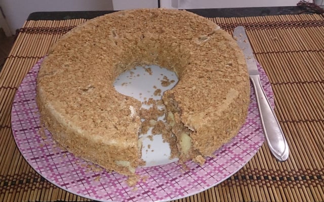 Bolo Integral de Maçã