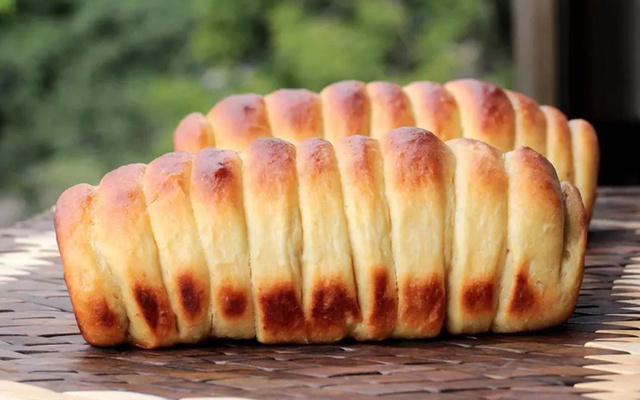 Pão de banana fofinho