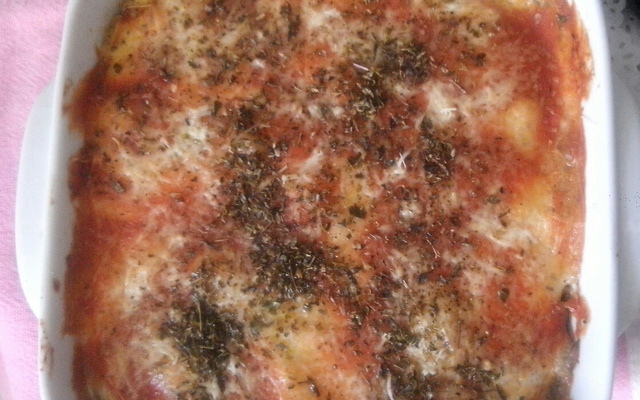 Parmegiana de carne moída