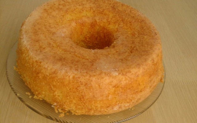 Bolo de farinha de milho