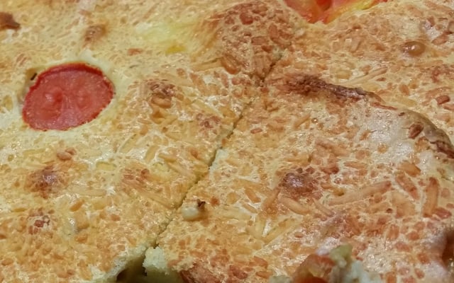 Torta de atum de liquidificador