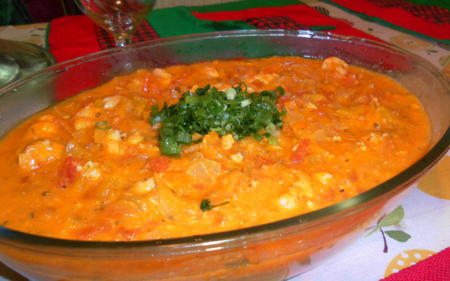 Lagostins ao molho rosé