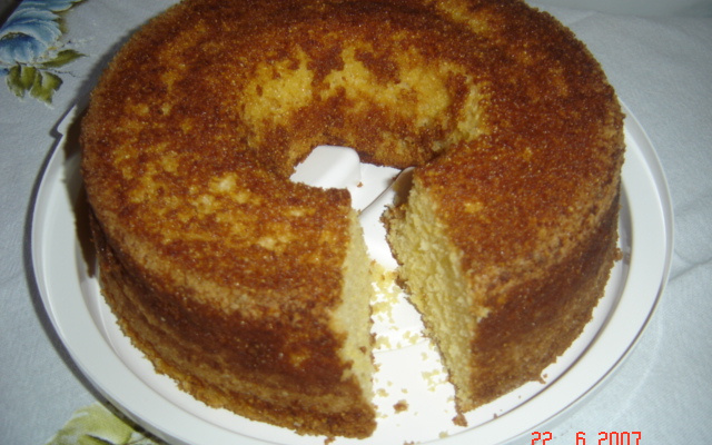 Bolo de laranja (tipo pulman)