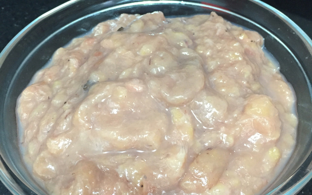 Doce de banana em calda