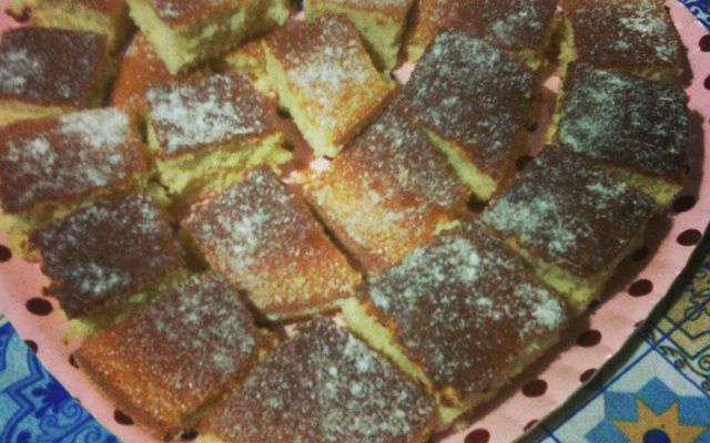 Bolo Branco Prático