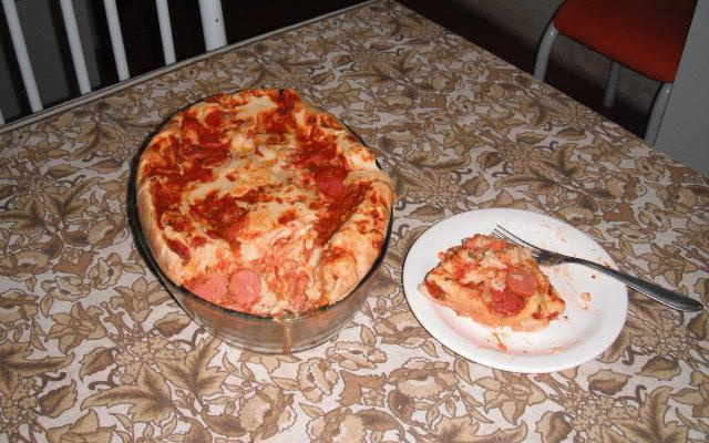 Cachorro quente ao forno