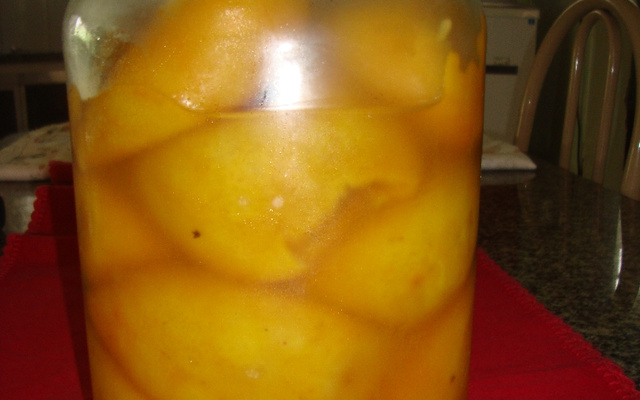 Doce de laranja pera inteira