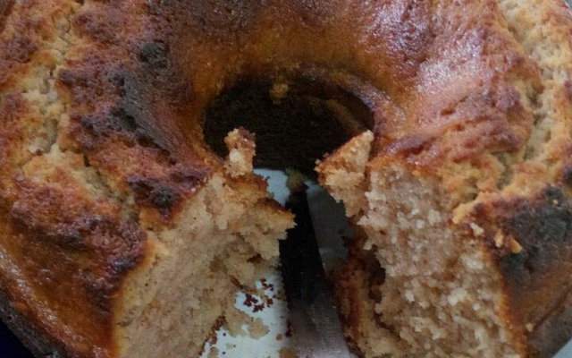 Bolo de iogurte de liquidificador