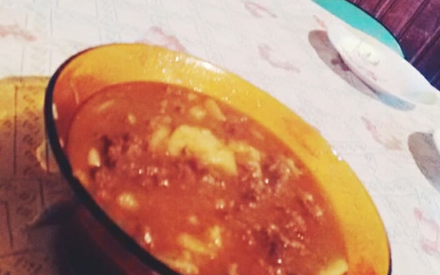 Carne de panela de pressão