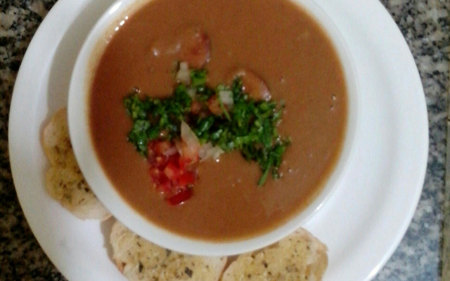 Caldo de feijão delicioso!!!