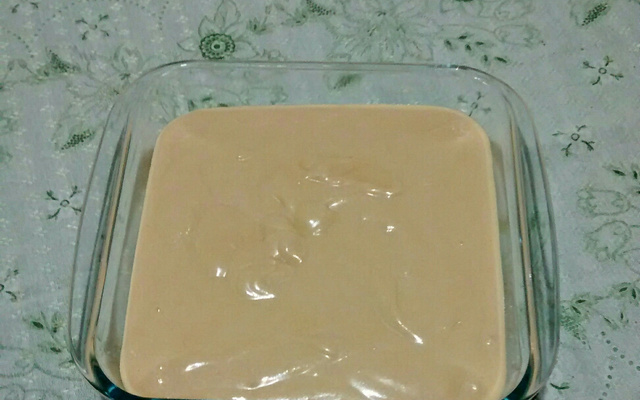 Mousse de doce de leite