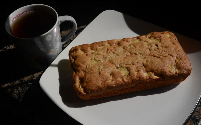 Bolo de maçã com canela