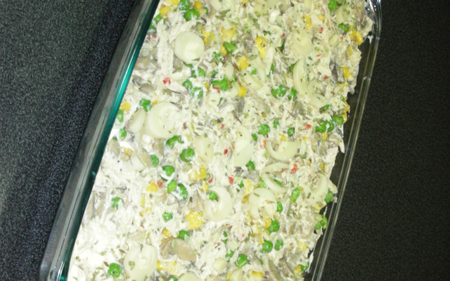 Torta fria de frango