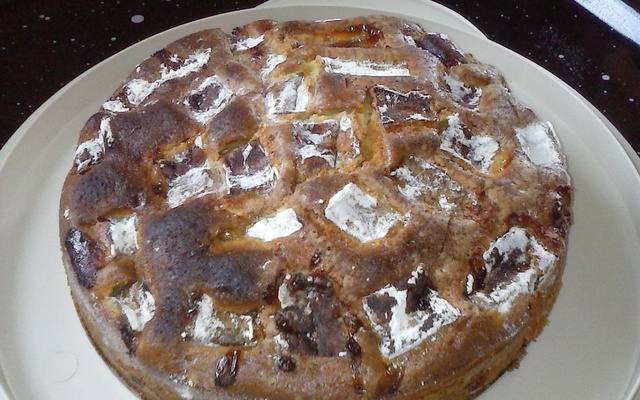 Cuca de banana da Lorena