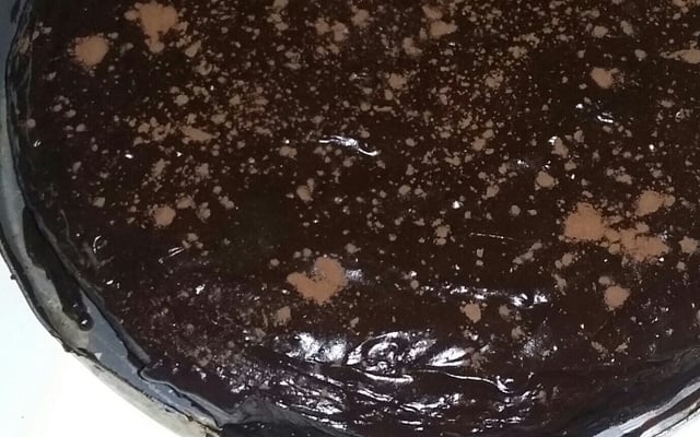 Bolo de chocolate de liquidificador