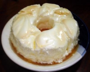 Pudim de claras super fácil