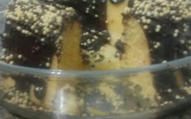 Bolo de fubá para microondas