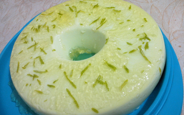 Pudim especial de limão