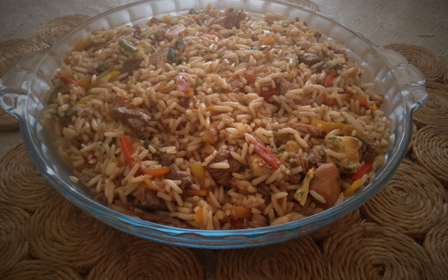 Arroz Chaufa - Peruvian Fried Rice