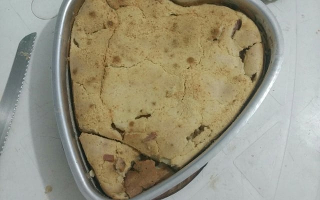 Torta muito fácil de liquidificador