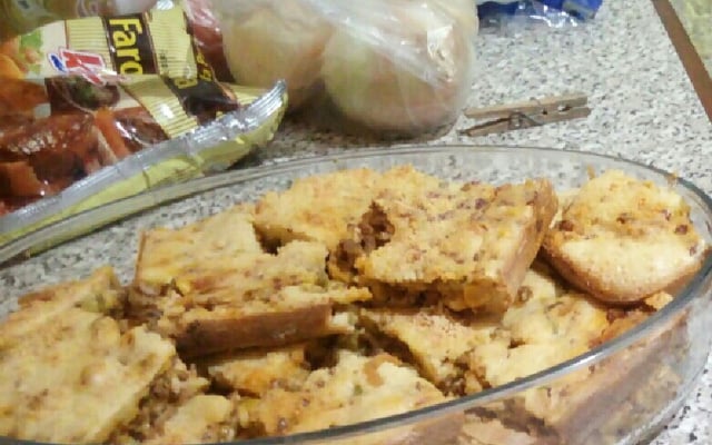 Torta fácil de carne moída