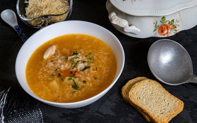 Sopa de arroz
