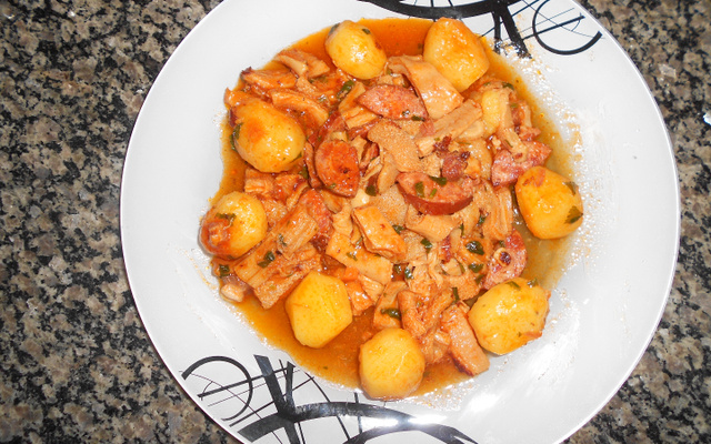 Dobradinha com batata