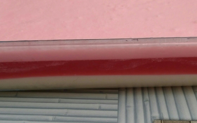 Gelatina de morango com creme de leite condensado