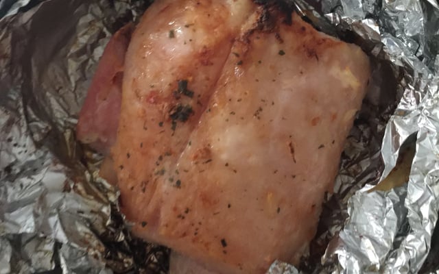 Picanha de porco ao forno