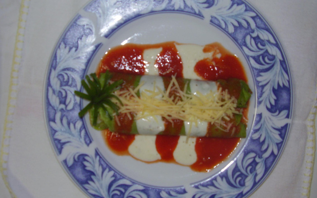 Panqueca de espinafre