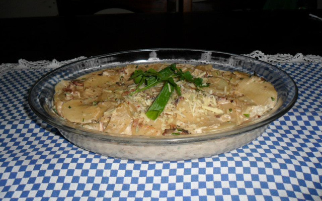 Estrogonofe de batata