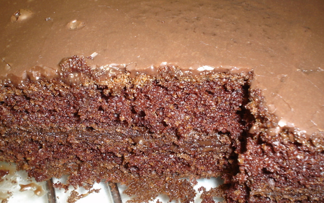 Bolo de chocolate molhadinho II