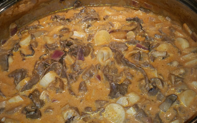 Estrogonofe de Carne
