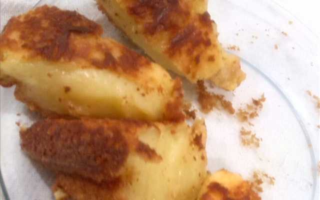 Bolo de goma de mandioca