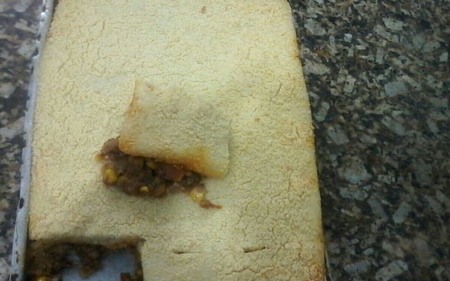 Pizza rápida de liquidificador