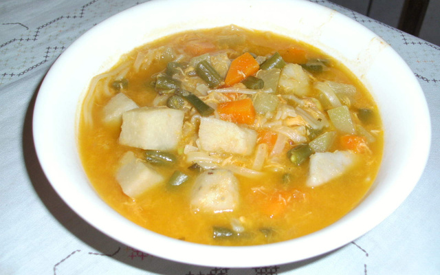 Sopa Creme (com sobras de estrogonofe)