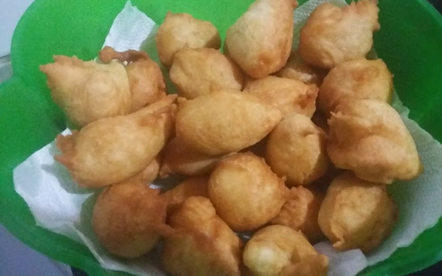 Bolinho de chuva redondinho