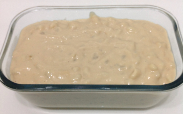 Canjica com amendoim